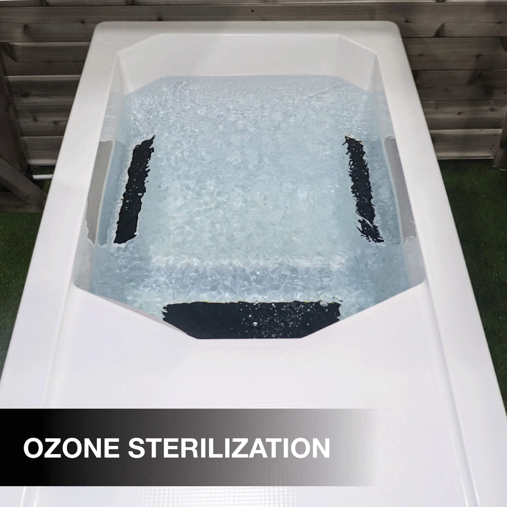 CSC 1000 Premium Cold Plunge Spa Tub with Built-In Ozone & Multi-Colour Exterior Lighting