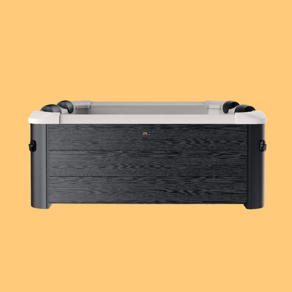 MSpa Oslo Supreme 6-Person Square Spa – 120 Jets, LED Lights & App Control