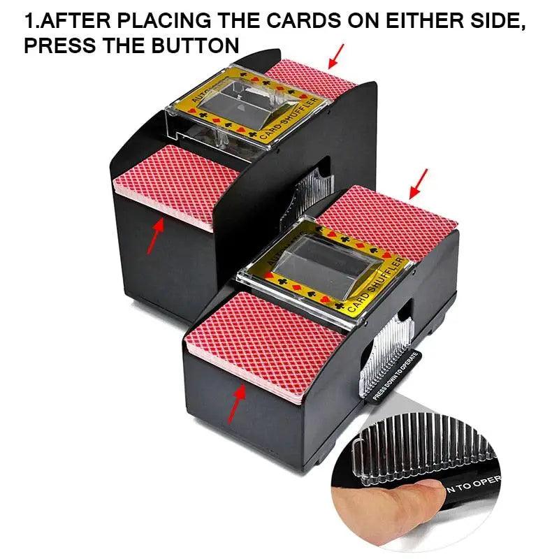 Automatic Electric Card Shuffler