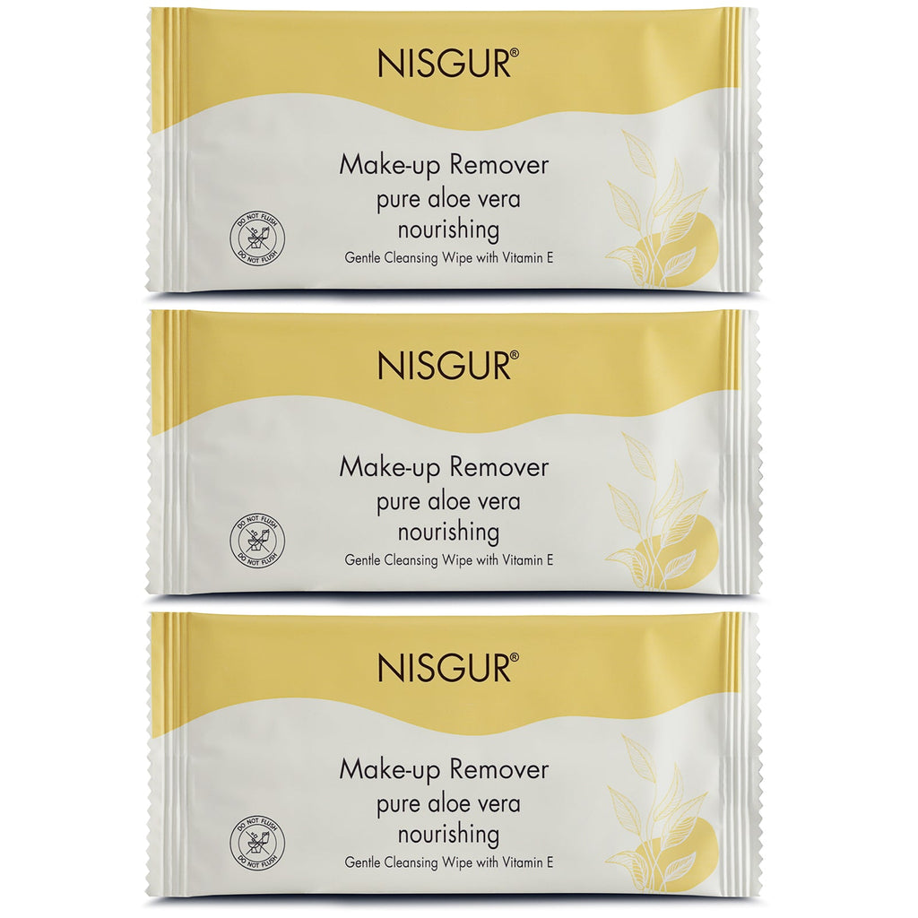 500 / 1000 Pack Makeup Remover Wipes, Cleansing Wipes - Individually Wrapped - Nisgur