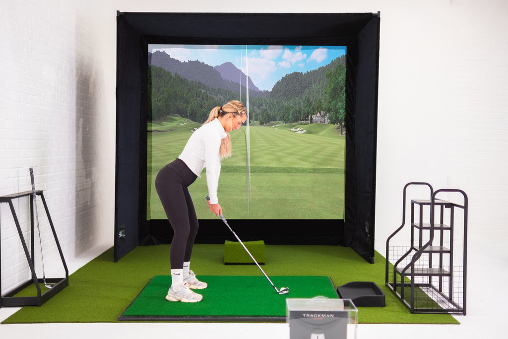 SimBox Golf Simulator Hitting Enclosure – 7 Sizes Available