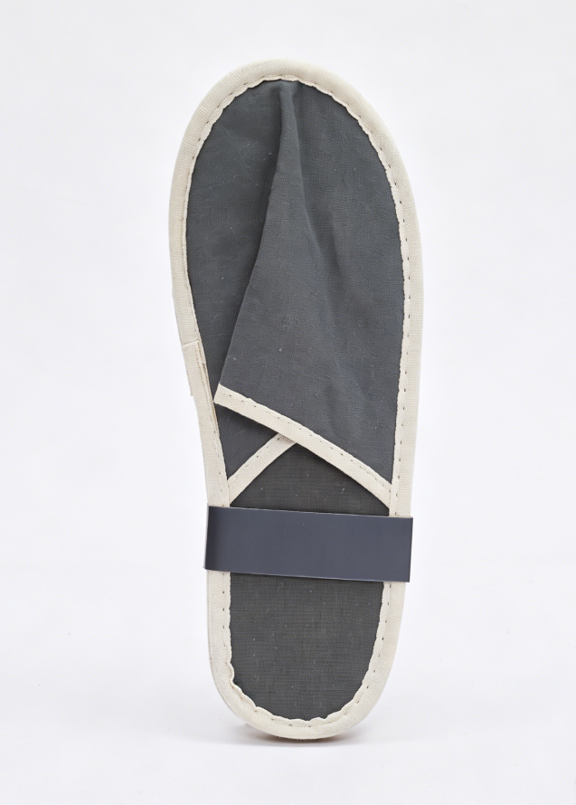 Cotton Guest Slippers with Cork Soles - 6 or 18 Pairs