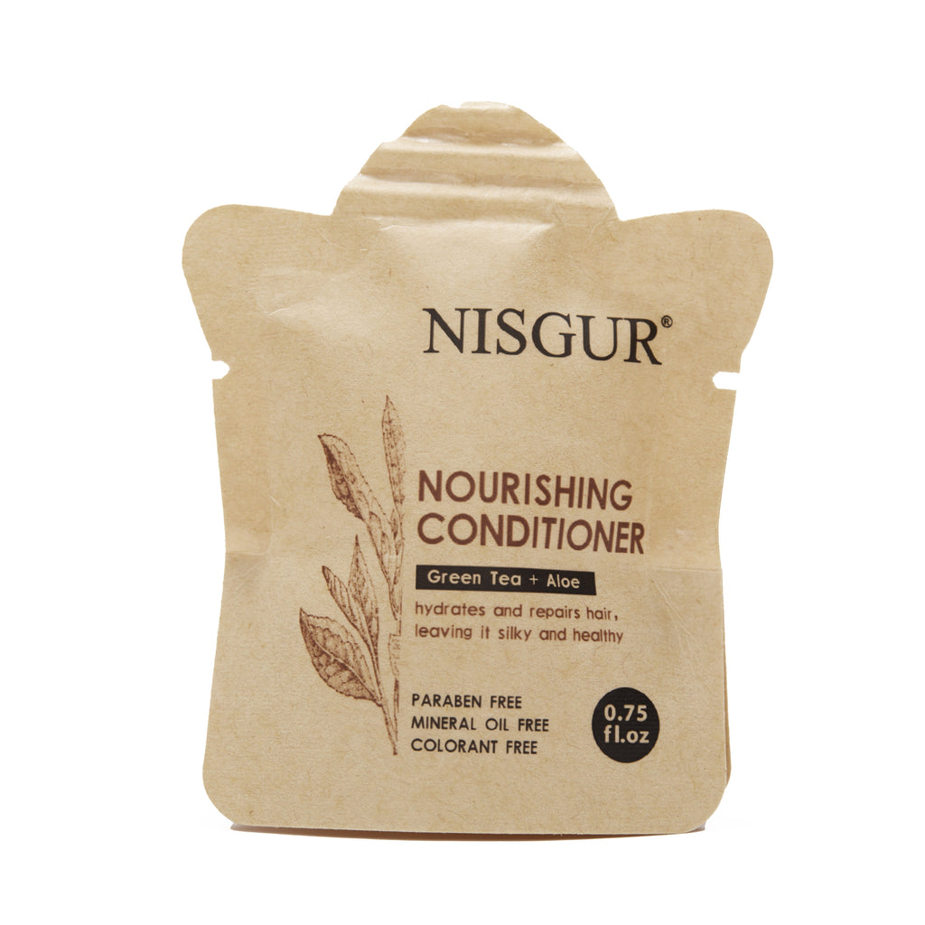 Nisgur Green Tea & Aloe Conditioner, 0.75 fl oz - 100 or 200 Pack