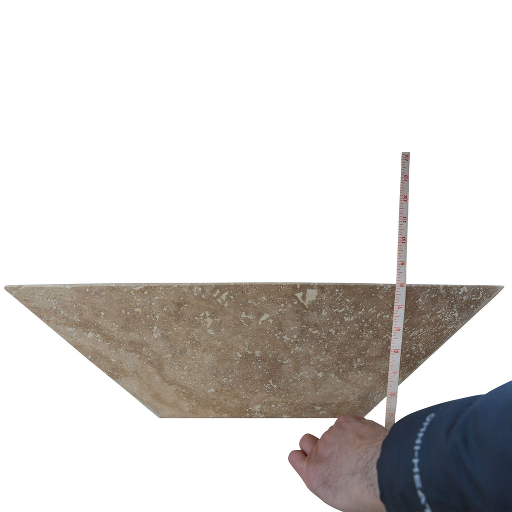 Travertine Natural Stone Fire Pit